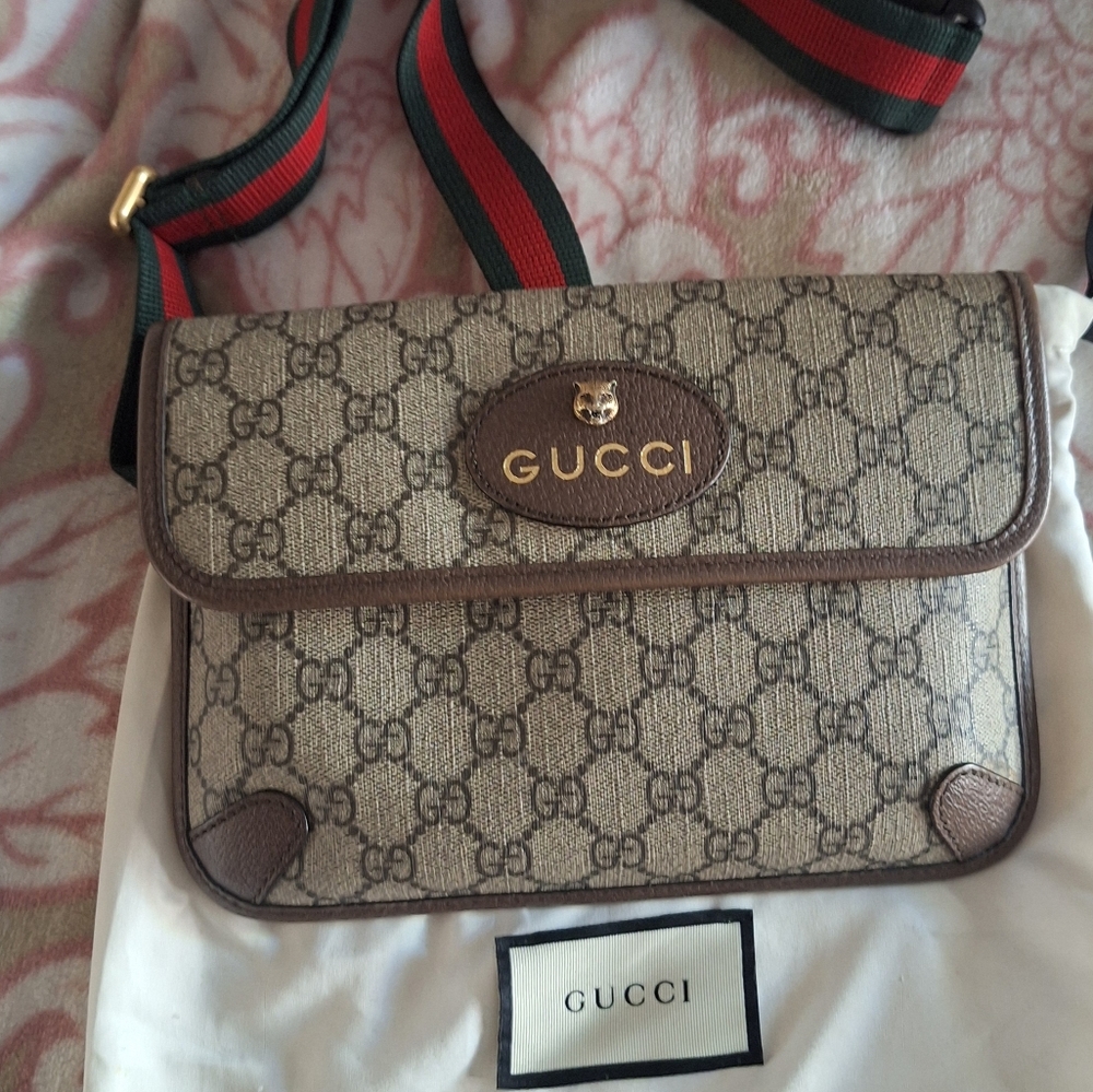Gucci Vintage Monogram Belt Bag